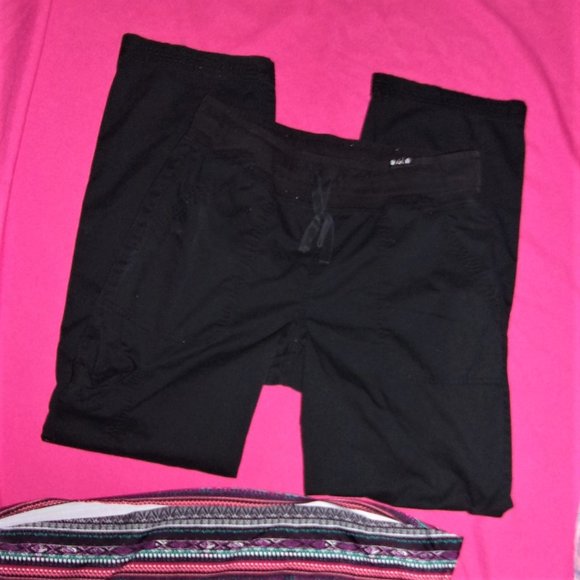 koi Pants - size  tall medium womens black  work wear scrub pants  nursing